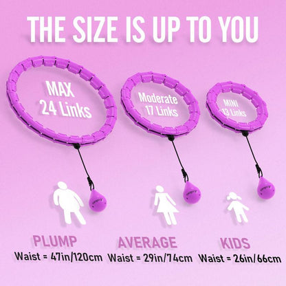 Smart Weighted Hula Hoop Set